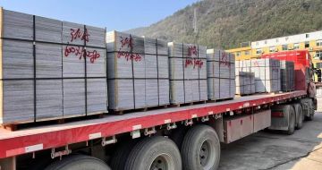 宁波 芝麻灰地铺石出货日常