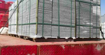 宁波 芝麻白火烧规格板地铺石300*600/600*600