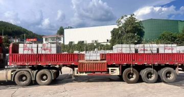 宁波 芝麻灰花岗岩地铺石出货日常