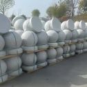 宁波 白麻花岗岩石材圆球，石球，挡车球，隔离球，景观石球，风水球等