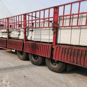 宁波 白麻荔枝面外墙干挂，工厂装车日常