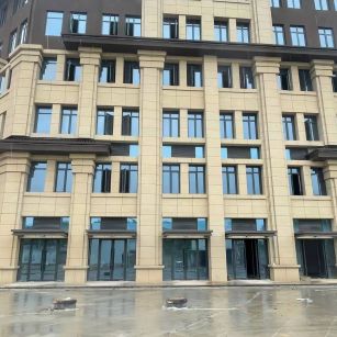 宁波 黄金麻花岗岩荔枝面小区外墙干挂