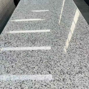 宁波 白麻花岗岩光面毛板