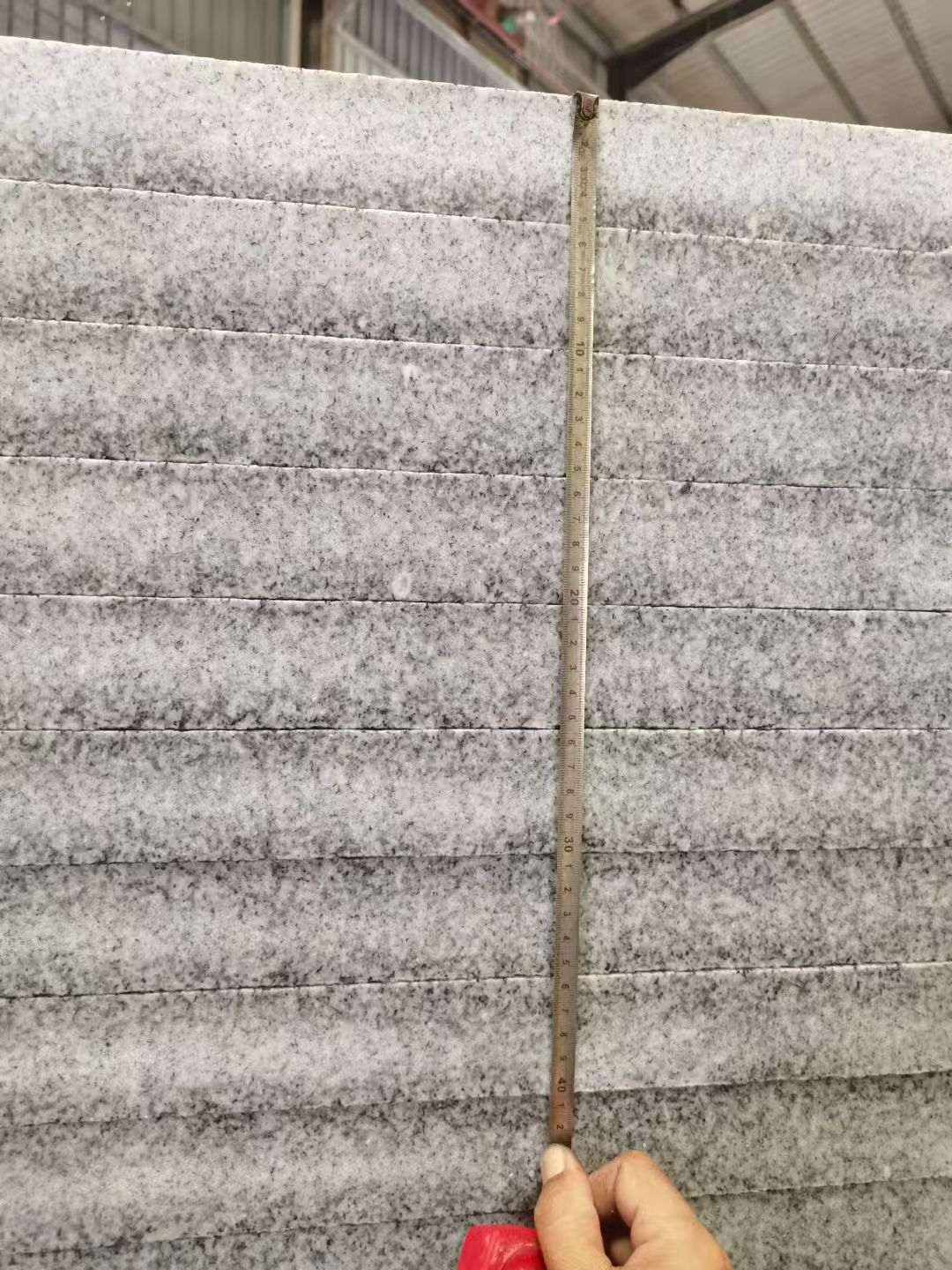 宁波 芝麻白火烧成品厚薄均匀，B料价格接近A料质量