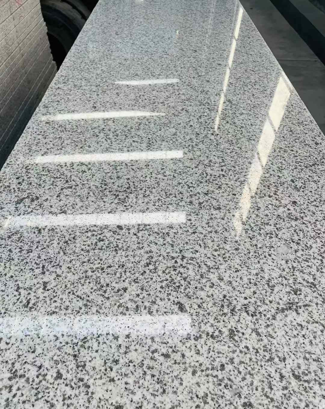 宁波 白麻花岗岩光面毛板